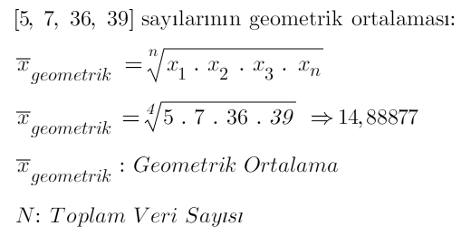 Geometrik Ortalama