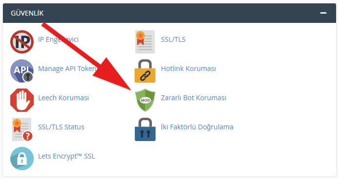 Zararlı Bot Koruması