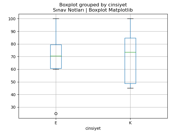 Python’da kutu grafiği (Boxplot)