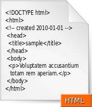 HTML(Hyper Text Markup Language)
