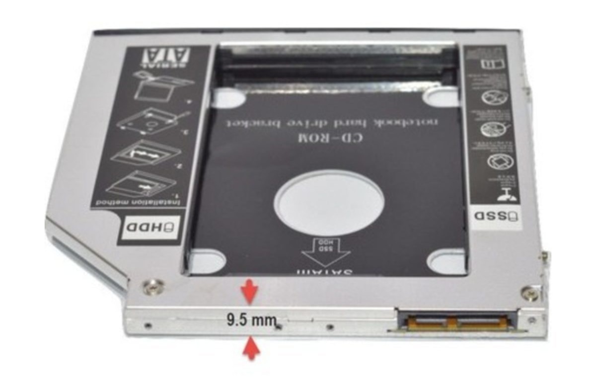 Platoon 12.7mm Harddisk Kutusu Kızak