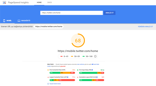 PageSpeed Insights