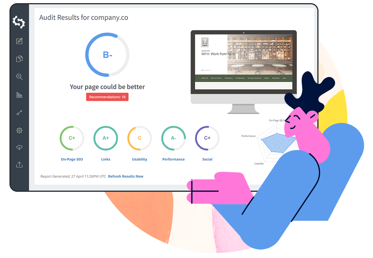 SEOptimer ile Web Sitenizin Seo Puanlarının Öğrenin 